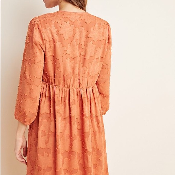 ANTHROPOLOGIE LIA TEXTURED MINI DRESS - Picture 3 of 4
